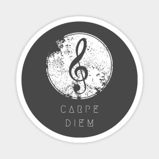 Carpe diem, listen to music Magnet